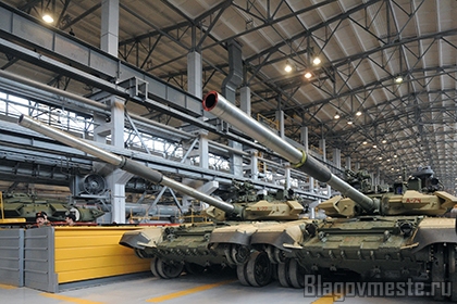 Спрос на новые танки сохранил рабочие места на Уралвагонзаводе